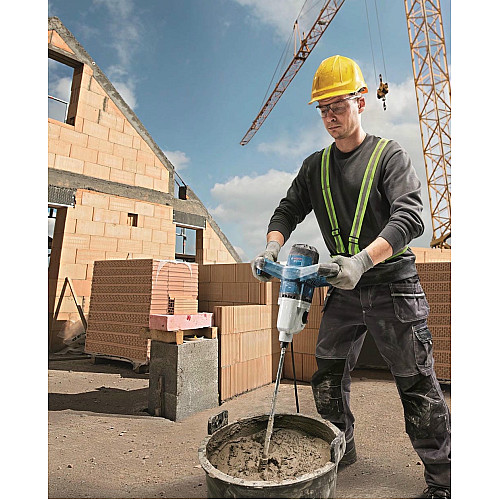Міксер будівельний Bosch Professional GRW 140 1400Вт 480-750об/хв М14 4.2кг