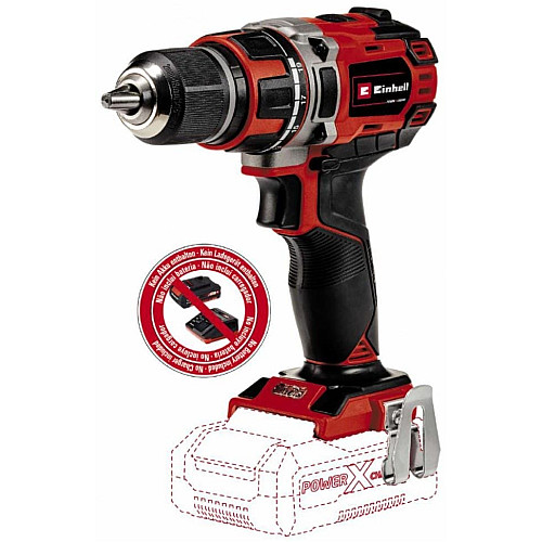 Шуруповерт-дрель аккумуляторная Einhell Professional TP-CD 18/50 Li BL Solo 18В 50Нм 0-500·0-1800об/мин 2-13мм 1.1кг без АКБ и ЗП