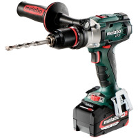 Шурупокрут-дриль ударний акумуляторний Metabo SB 18 LTX Impuls Li-Power 18В акб 2х4А·год 55·110Нм 0-500·0-1700об/хв 1.8кг