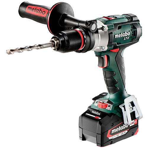 Шурупокрут-дриль ударний акумуляторний Metabo SB 18 LTX Impuls Li-Power 18В акб 2х4А·год 55·110Нм 0-500·0-1700об/хв 1.8кг