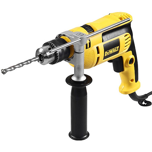 Дриль ударний DeWalt 701Вт 5.2Нм 0-2800об/хв 47600уд/хв патрон 13мм 1.6кг
