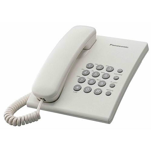 Проводной телефон Panasonic KX-TS2350UAW, белый