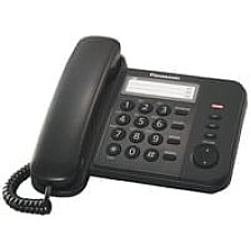 Дротовий телефон Panasonic KX-TS2352UAB, чорний