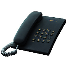 Дротовий телефон Panasonic KX-TS2350UAB, чорний