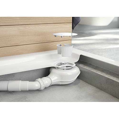 Сифон Deante Easy-clean для душевого поддона, хром.