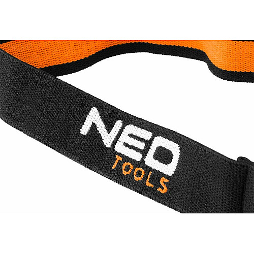 Фонарь налобный аккумуляторный Neo Tools, 500мА·ч, 180лм, 3Вт, датчик движения, подвижная конструкция на 360°, красный свет, 50г, IPX4