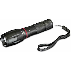 Ліхтар ручний на батарейках Hama SOLID PRO, AAAx3, 200лм, 5Вт, LED, чорний