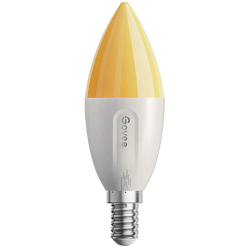 Лампа розумна Govee H600C, E14, 5W, 450Lm, 2700K-6400K, RGBWW, WI-FI/Bluetooth, білий