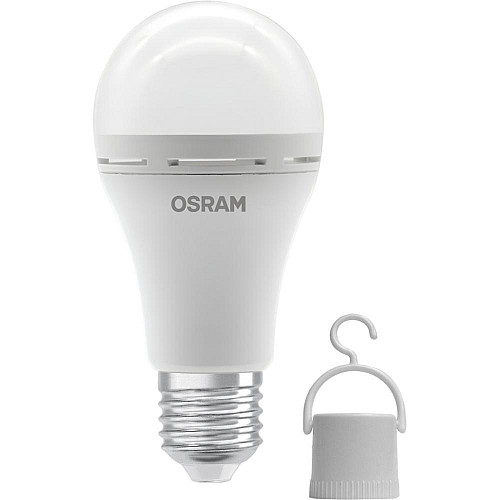 Лампа OSRAM LED E27 8Вт 806Лм 2700К A60 аккумуляторная