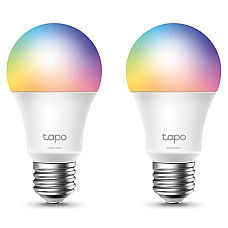 Розумна багатобарвна Wi-Fi лампа TP-LINK Tapo L530E 2шт N300