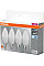Набір ламп 4шт OSRAM LED E14 4.9Вт 4000К 470Лм B40