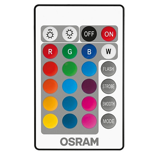 Набір ламп 2шт OSRAM LED E27 RGB 9Вт 2700К 806Лм пульт ДУ A60