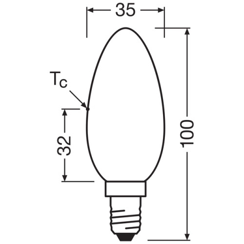 Лампа OSRAM LED E27 6.8Вт 3000К 806Лм В60 VALUE