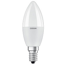 Лампа OSRAM LED E14 RGB 5.5Вт 2700К 470Лм В40