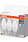 Набір ламп 3шт OSRAM LED E14 4.9Вт 4000К 470Лм B40