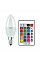 Лампа OSRAM LED E14 RGB 5.5Вт 2700К 470Лм В40