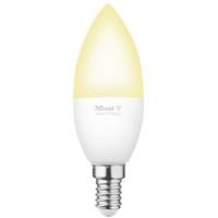 Лампа розумна Trust E14 470 Lumen, 1800-6500k, білий