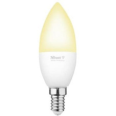 Лампа розумна Trust E14 470 Lumen, 1800-6500k, білий