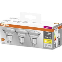 Набор ламп 3шт OSRAM LED GU10 4.3Вт 2700К 350Лм PAR16