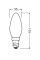 Лампа OSRAM LED E14 7Вт 4000К 1055Лм В75 VALUE