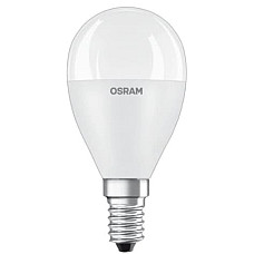 Лампа OSRAM LED E14 6.5Вт 4000К 560Лм Р60 VALUE