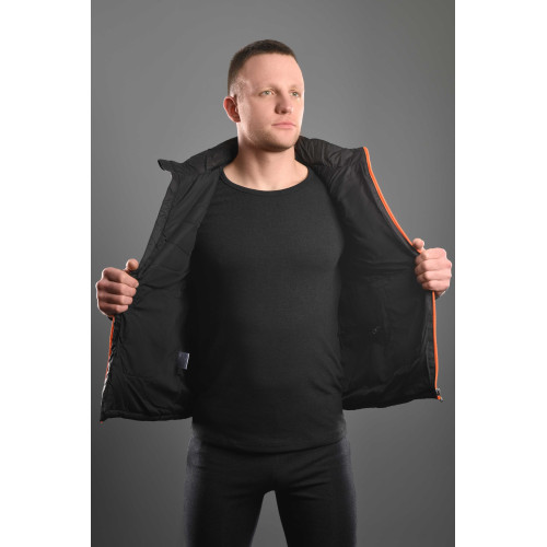 Жилет з підігрівом 2E Heat Power Plus Black з капюшоном, розмір S