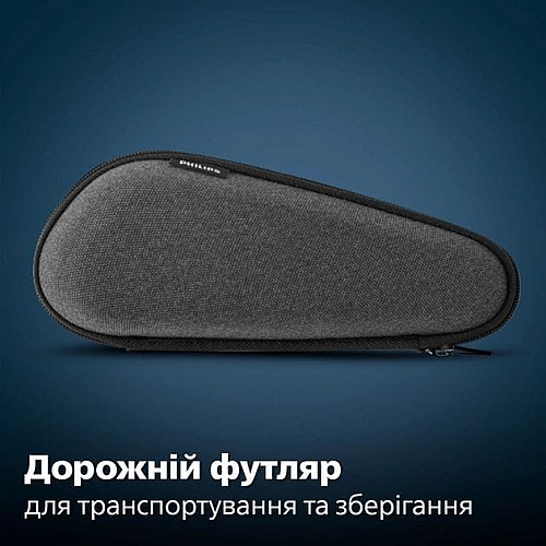 Бритва электр. Philips роторная Series 5000, 9Вт, бритв.головок-3, Li-Ion, сух.+влажн., триммер, черно-зеленый