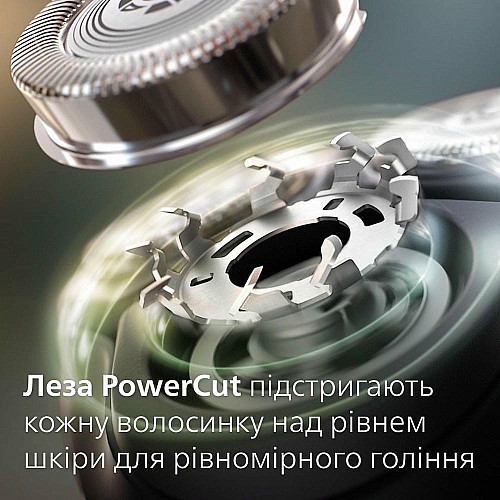 Бритва электр. Philips роторная Series 3000X, бритв.головок-3, Li-Ion, сух.+влажн., триммер, черный