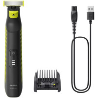 Бритва електр. Philips OneBlade Pro, Li-Ion, сух.+волог., індикатор заряду, чорний