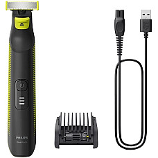 Бритва електр. Philips OneBlade Pro, Li-Ion, сух.+волог., індикатор заряду, чорний