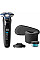 Бритва электр. Philips роторная Series 7000 SkinIQ, бритв.головок-4, Li-Ion, сух.+влажн., индикатор заряда, триммер, чехол, черный