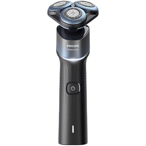 Бритва электр. Philips роторная Series 5000X, 4.5Вт, бритв.головок-3, Li-Ion, сух.+влажн., черно-синий