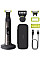 Бритва электр. Philips OneBlade Pro 360, Li-Ion, сух.+влажн., индикатор заряда, жесткий чехол, черный