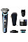 Бритва электр. Philips Series i9000 Prestige SkinIQ, бритв.головка-3, Li-Ion, сух.+влажн., индикатор заряда, жесткий чехол, синий