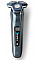 Бритва электр. Philips роторная Series 7000, 9Вт, бритв.головок-3, Li-Ion, сух.+влажн., триммер, чехол, Bt., серо-синий