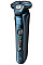 Бритва электр. Philips роторная Series 7000, 9Вт, бритв.головок-3, Li-Ion, сух.+влажн., триммер, чехол, Bt., серо-синий