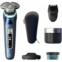 Бритва електр. Philips Series i9000 Prestige SkinIQ,  бритв.головок-3, Li-Ion, сух.+волог., індикатор заряду, твердий чохол, синій