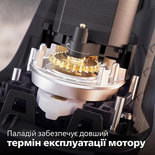 Бритва электр. Philips роторная Series 5000, 9Вт, бритв.головок-3, Li-Ion, сух.+влажн., триммер, чехол, серый