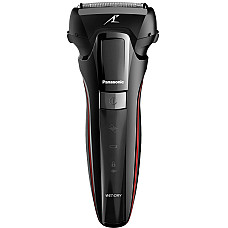 Бритва електр. Panasonic сіткова, 13000 об/хв,  бритв.головок-3, Li-Ion, сух.+волог., тример, 2 насад.,док-станц. , чорний