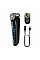 Бритва электр. Philips Series i9000 Prestige SkinIQ, бритв.головка-3, Li-Ion, сух.+влажн., индикатор заряда, жесткий чехол, синий