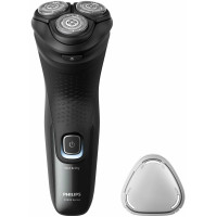 Бритва електр. Philips роторна Series 3000X,  бритв.головок-3, Li-Ion, сух.+волог., тример, чорний