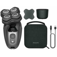 Бритва електр. для голови  Philips роторна Pro Series 7000,  бритв.головок-4, Li-Ion, сух.+волог., кейс для збреріг., чорний