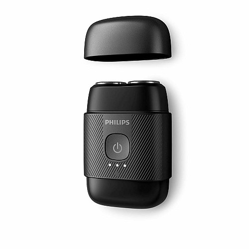 Бритва электр. Philips роторная Shaver 500 Series, бритв.головок-2, Li-Ion, сух.+влажн., дорожн.футляр, черный
