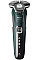 Бритва электр. Philips роторная Series 5000, 9Вт, бритв.головок-3, Li-Ion, сух.+влажн., триммер, черно-зеленый