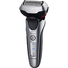 Бритва електр. Panasonic сіткова, 13000 об/хв,  бритв.головок-3, Li-Ion, сух.+волог., тример, сірий
