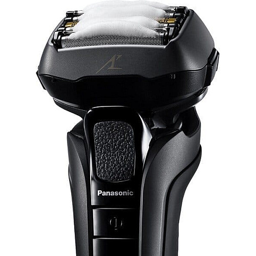 Бритва электр. Panasonic сеточная, 14000 об/мин, бритв.головок-5, Li-Ion, сух.+влажн., триммер, чехол,Док-ст., черный