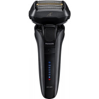Бритва електр. Panasonic сіткова, 14000 об/хв,  бритв.головок-5, Li-Ion, сух.+волог., тример, чохол,Док-ст., чорний
