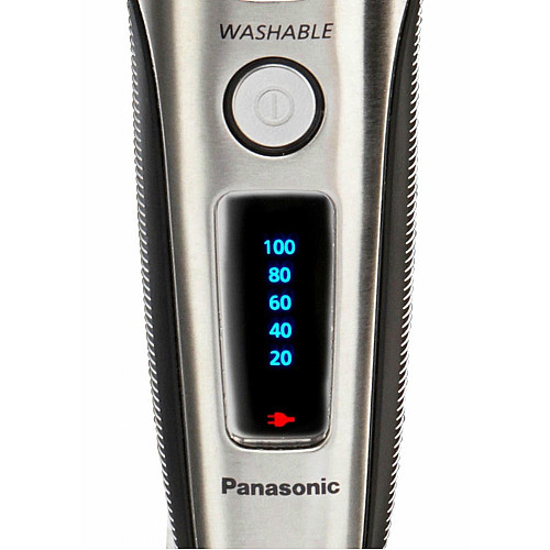 Бритва електр. Panasonic сіткова, 13000 об/хв,  бритв.головок-3, Li-Ion, сух.+волог., тример, сірий