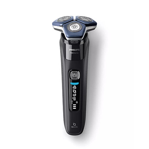 Бритва электр. Philips роторная Series 7000, бритв.головок-3, Li-Ion, сух.+влажн., триммер, черный