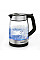 Электрочайник Tefal Glass Kettle 1.7л, стекло, с подсветкой, черно-серебряный